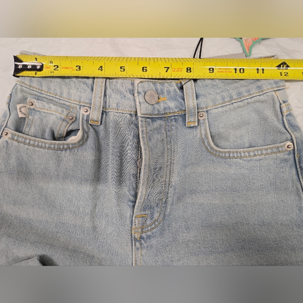 Authentic‎ FIORUCCI BROOKE FLARE Light Vintage Jeans SZ 24 - Picture 5 of 16
